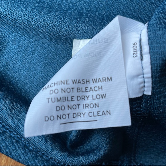 REI Long Sleeve Shirt Sun Protect Girls Large 14/16 Blue Top Active Hiking UPF - Picture 7 of 9